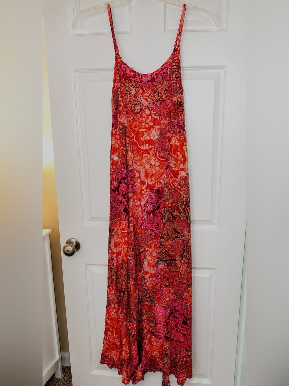 NWOT Free People Intimately Revolve S/P Forever Yours Smocked Slip Maxi Dress - Picture 12 of 15